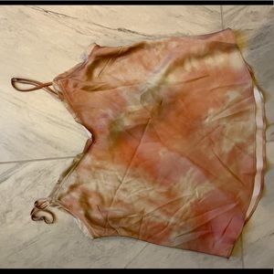 Women’s silk tie dye camisole